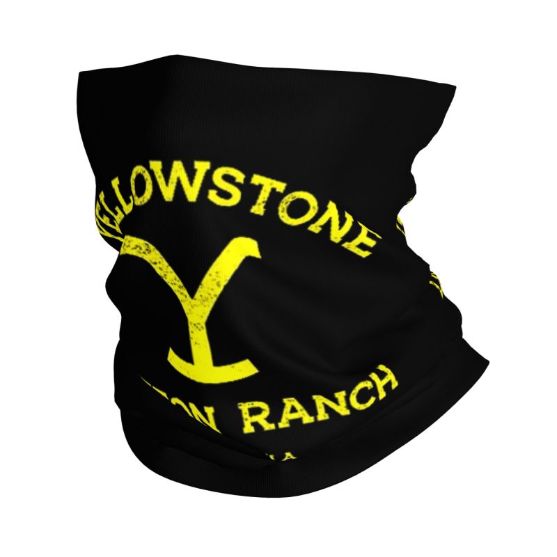 Outdoor Camping In Winter - Yellowstone Dutton Ranch Print Bandana Neck