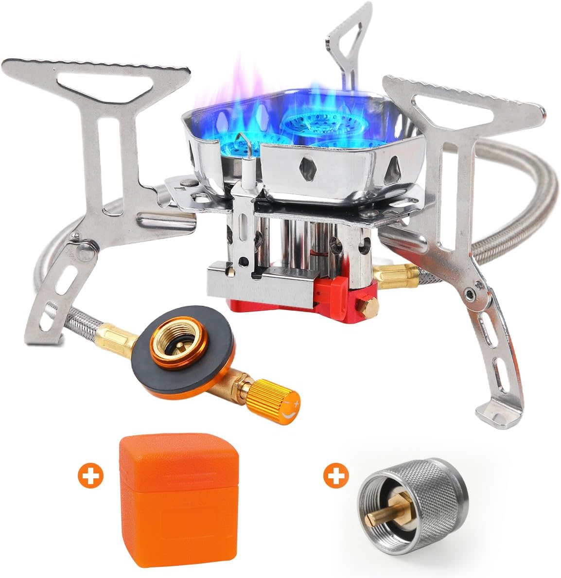Outdoor Camping Gas Stove - Portable Propane Camping Stove for Outdoor