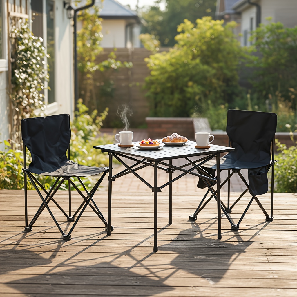 Outdoor Und Camping - [Outdoor Camping] 3pcs Outdoor Folding Table