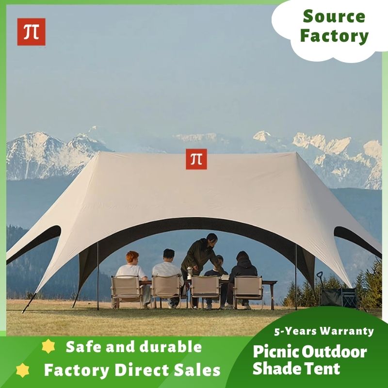 Outdoor Camping Gazebo - ACamping Gazebo Hexagonal Rainproof Shelter Foldable
