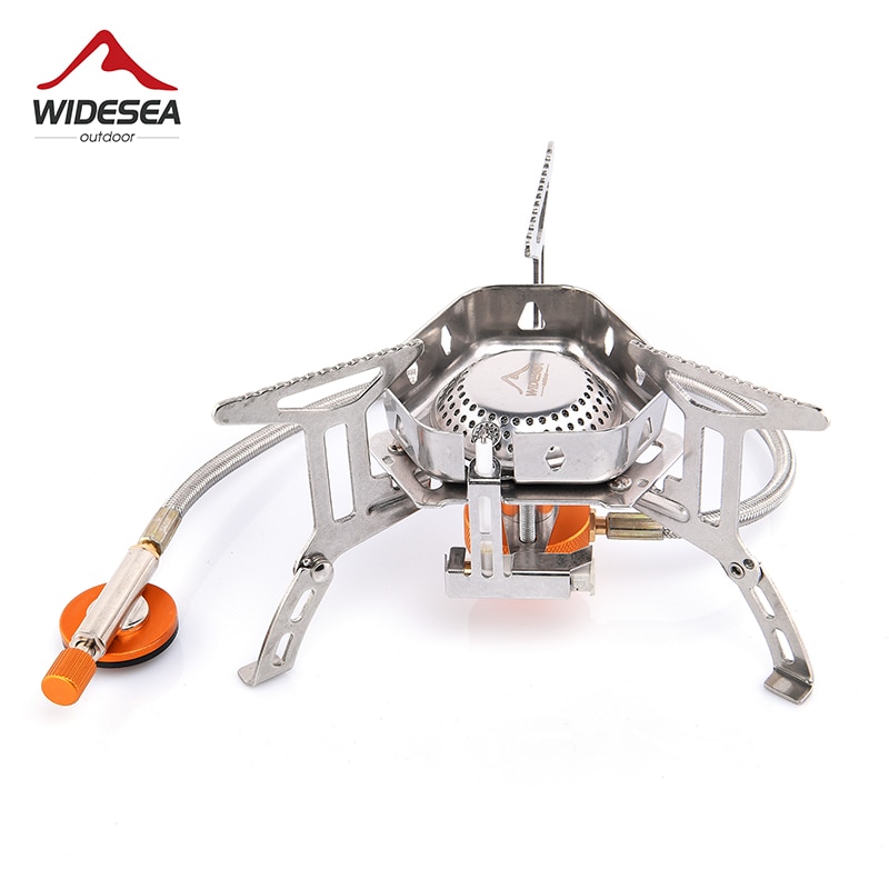Outdoor Gas Camping Oven - Widesea Camping Burner 3200W Windproof Foldable