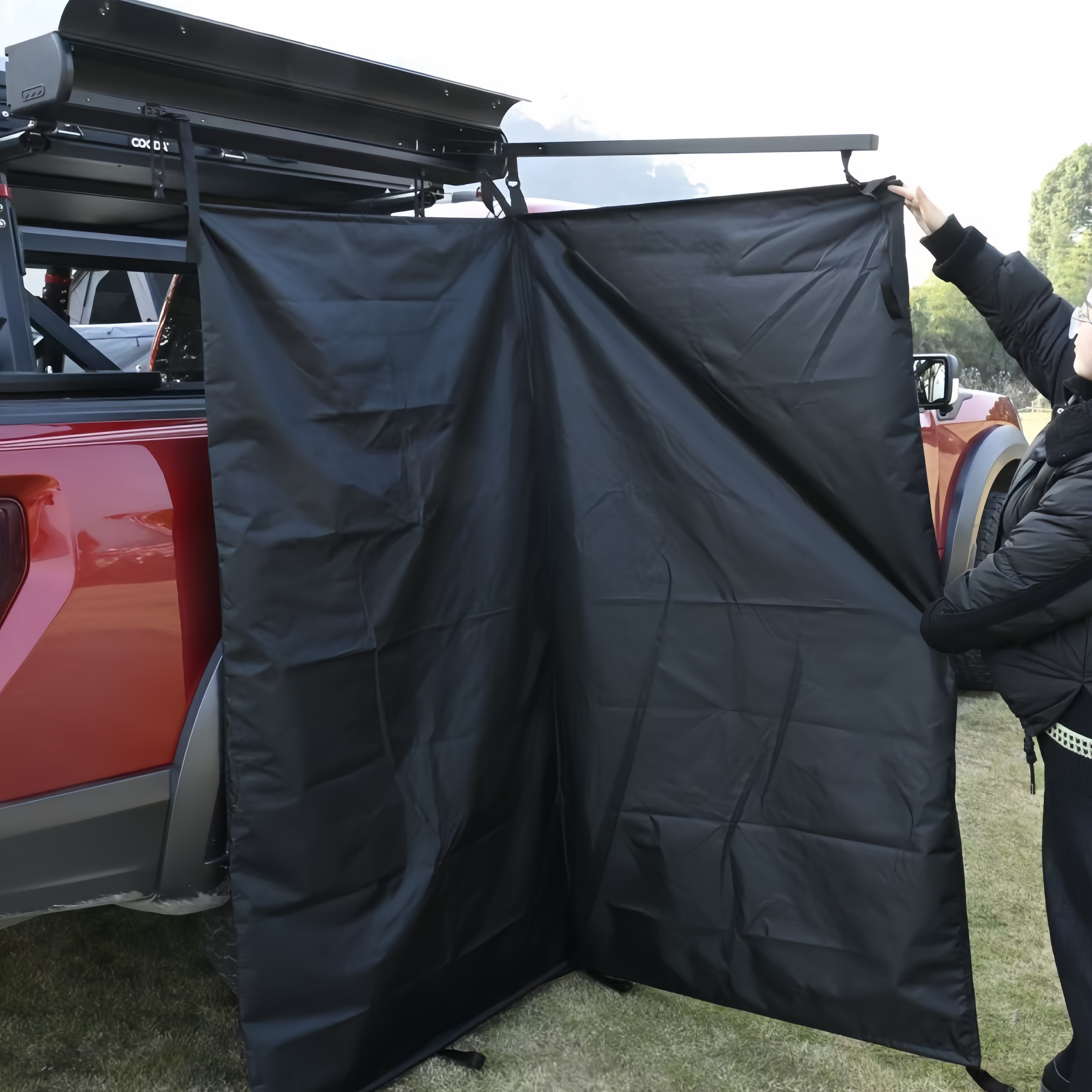 Camping Tent - Mounted Lightweight Waterproof UV-Resistant Four-Season Shower
