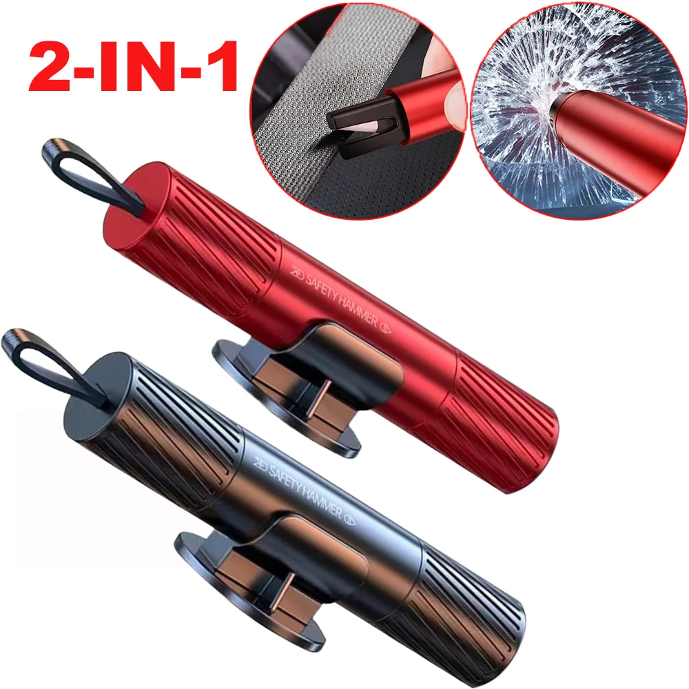 Bivvy Bag Emergency - 2 In 1 Car Safety Hammer