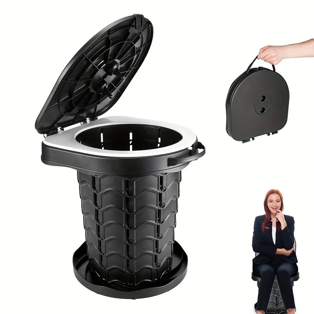 Outdoor Camping Toilet - Camping Folding Toilet Portable Outdoor Tool