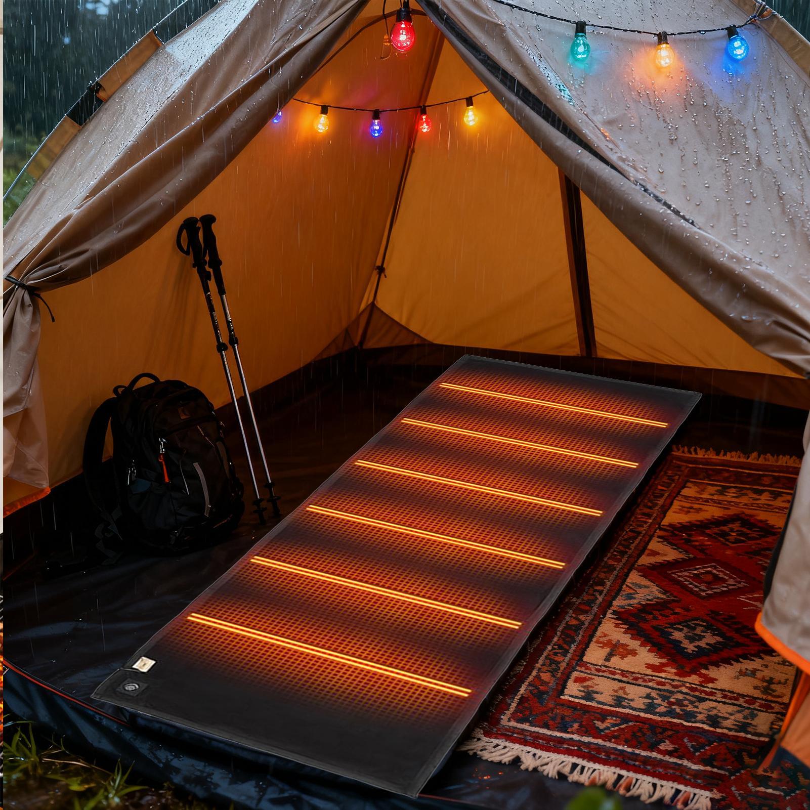 Outdoor Camping Sleeping Bag - Electric Warm Foldable Camping Gear for