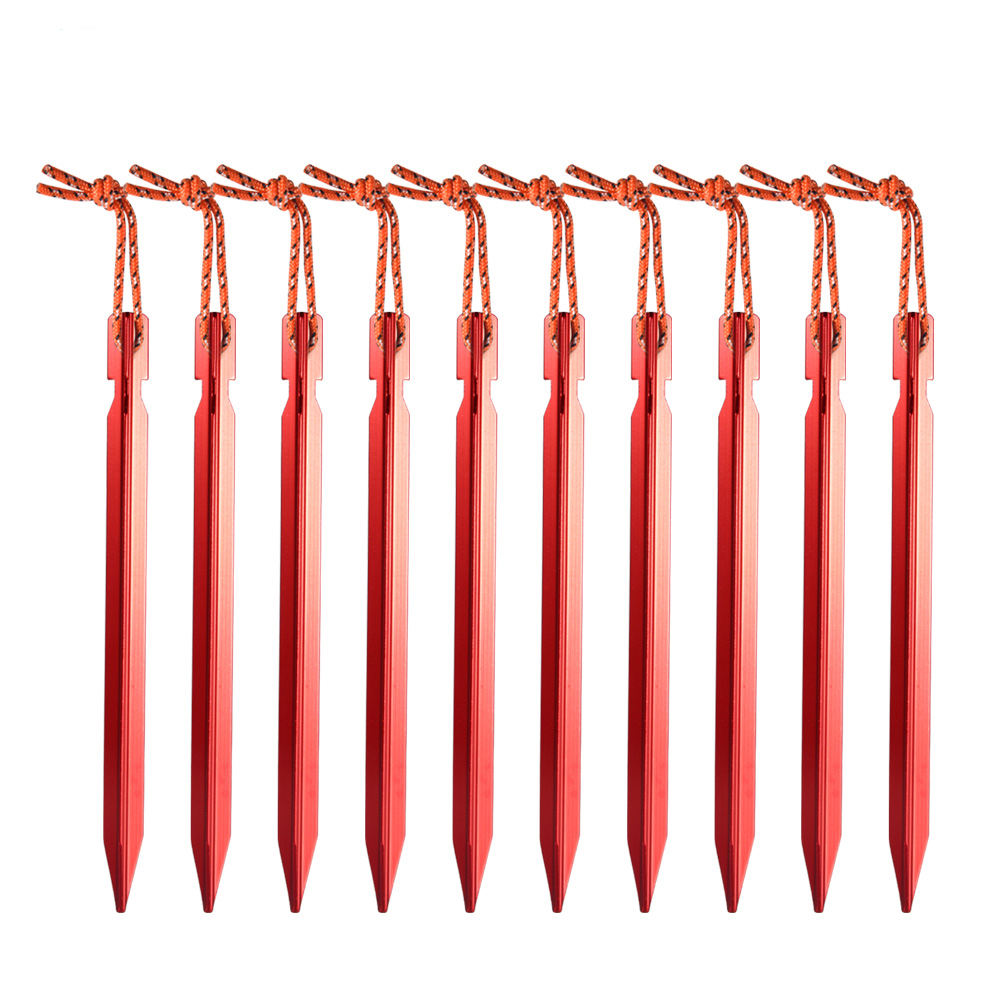 Outdoor Camping Extension Cord - 10Pcs/lot 18cm Aluminum Alloy Yard Canopy