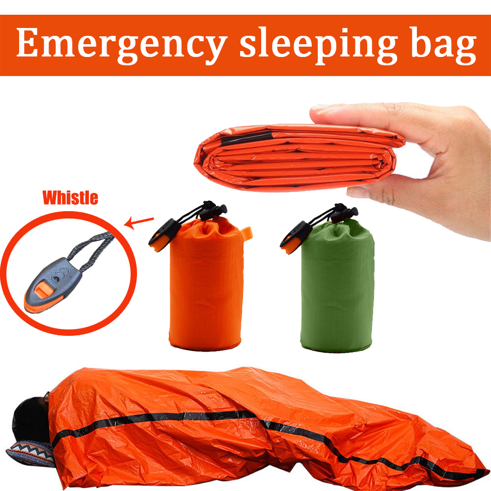 Outdoor Camping Sleeping Bag - Portable Waterproof Emergency Survival Sleeping Bag