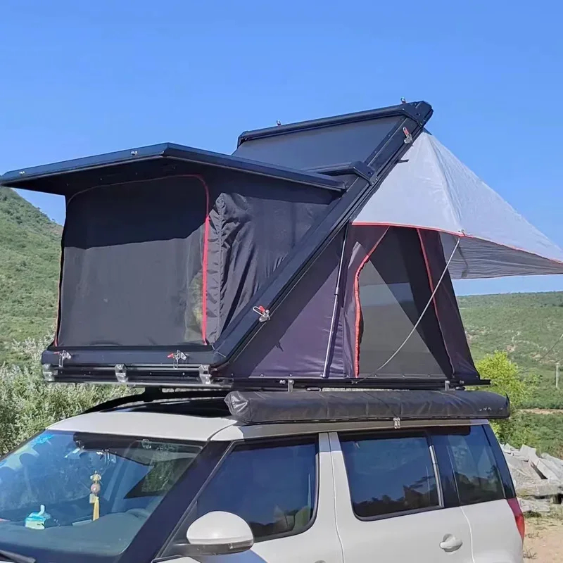 Outdoor Camping Gazebo - Z Shape Auto Open Roof Top