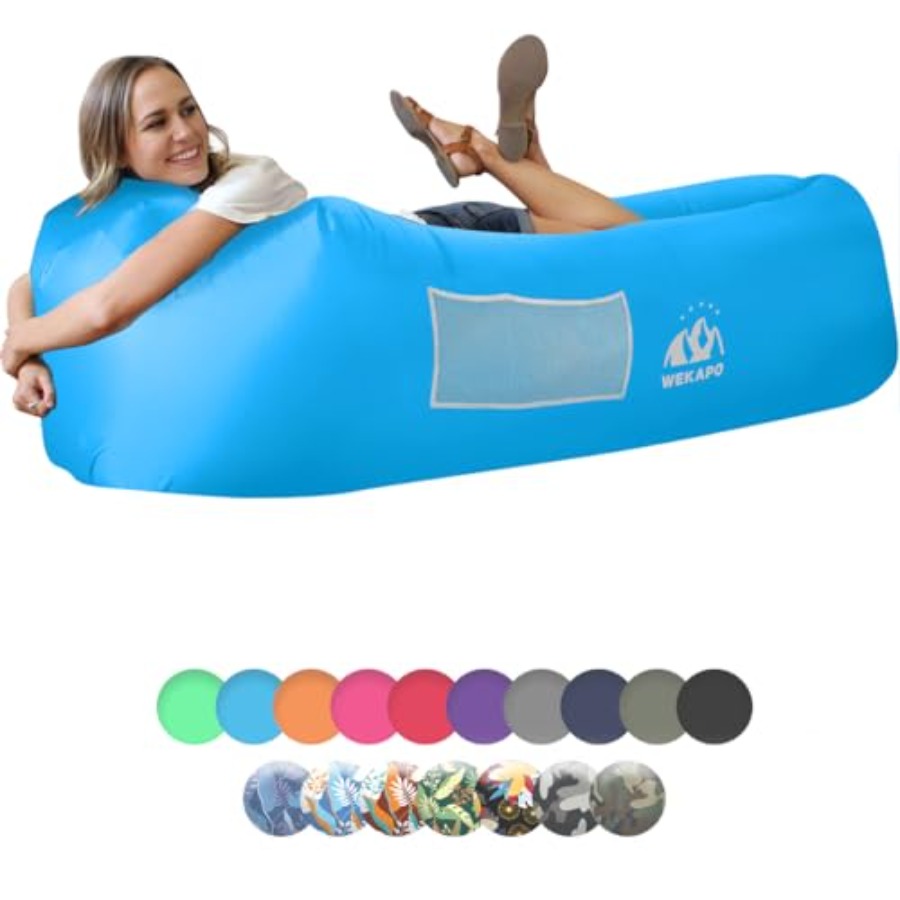 Outdoor Camping Movies - Inflatable Couch Air Lounger Chair -