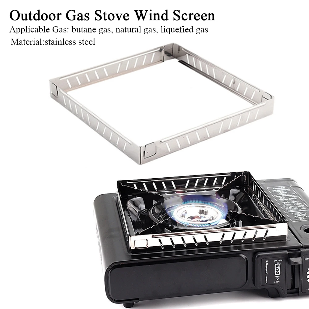 Outdoor Gas Stove Wind Screen  - Outdoor Gas Camping Oven 评论和价格