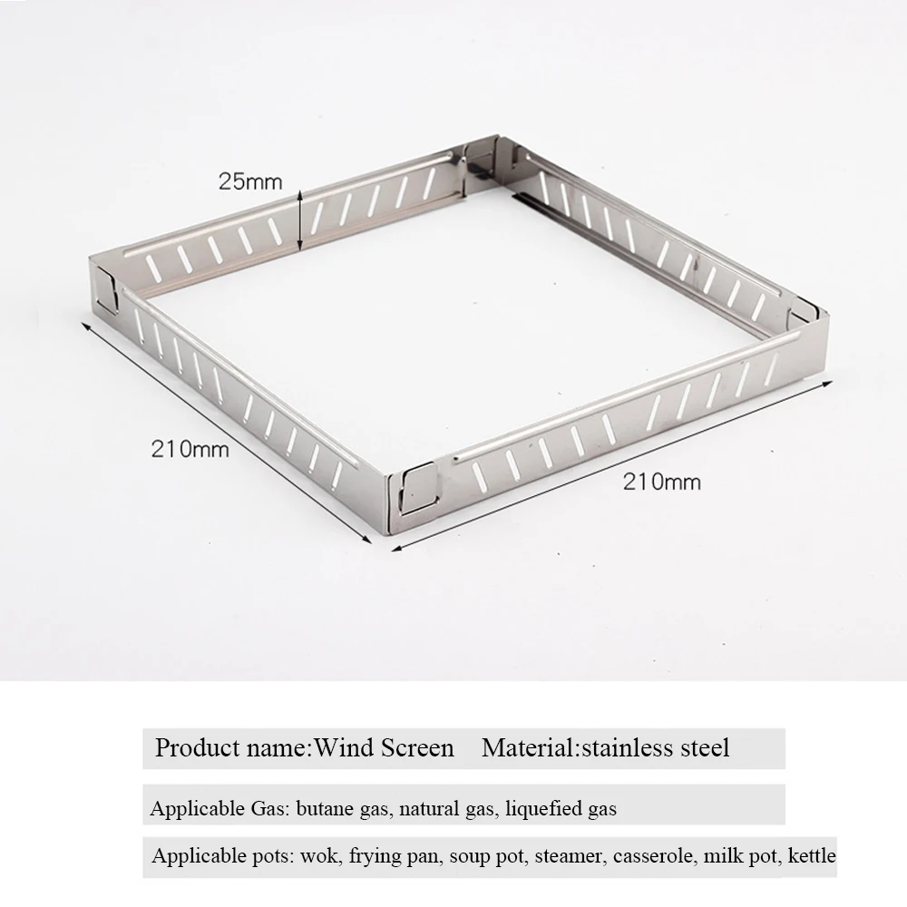 Outdoor Gas Stove Wind Screen  - Outdoor Gas Camping Oven 评论和价格