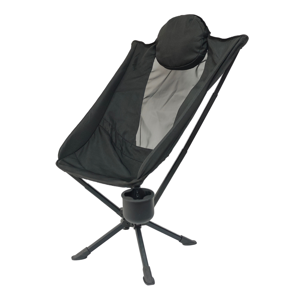 High Back Swivel Folding Chair - Outdoor Camping High Chair 评论和价格