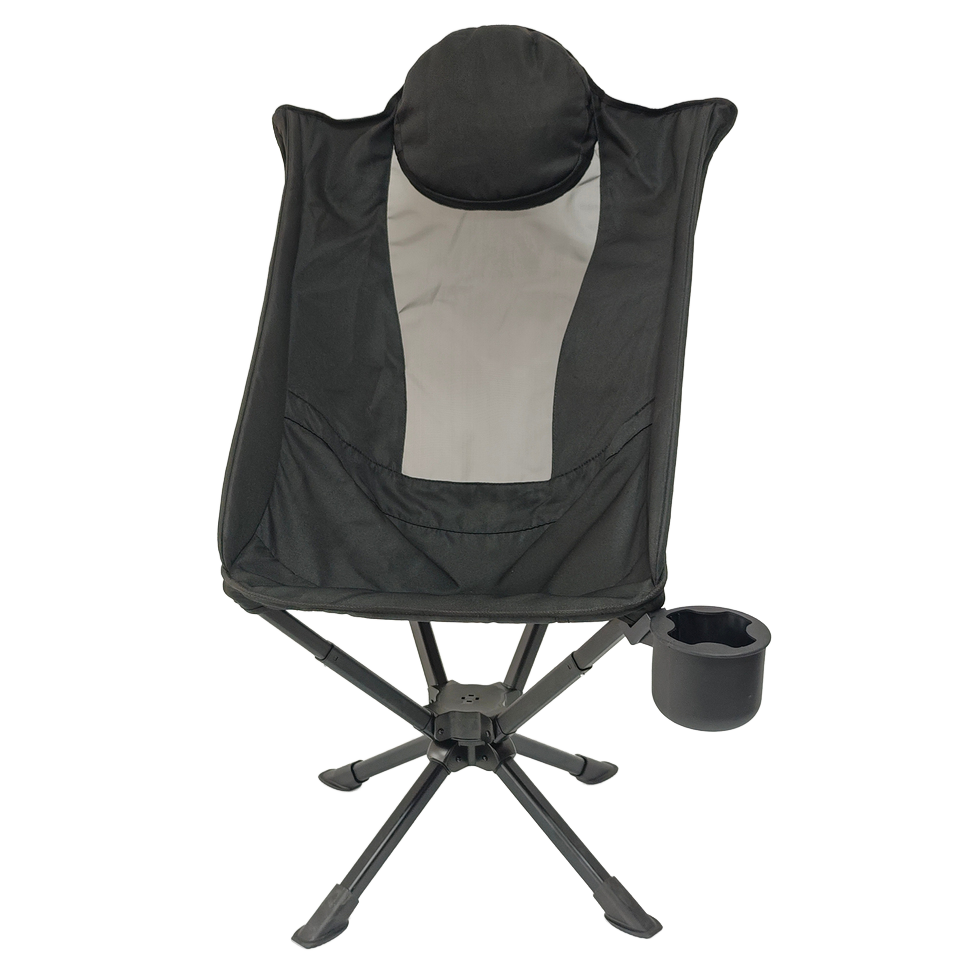 High Back Swivel Folding Chair - Outdoor Camping High Chair 评论和价格
