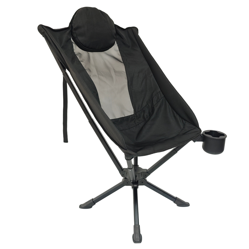 High Back Swivel Folding Chair - Outdoor Camping High Chair 评论和价格