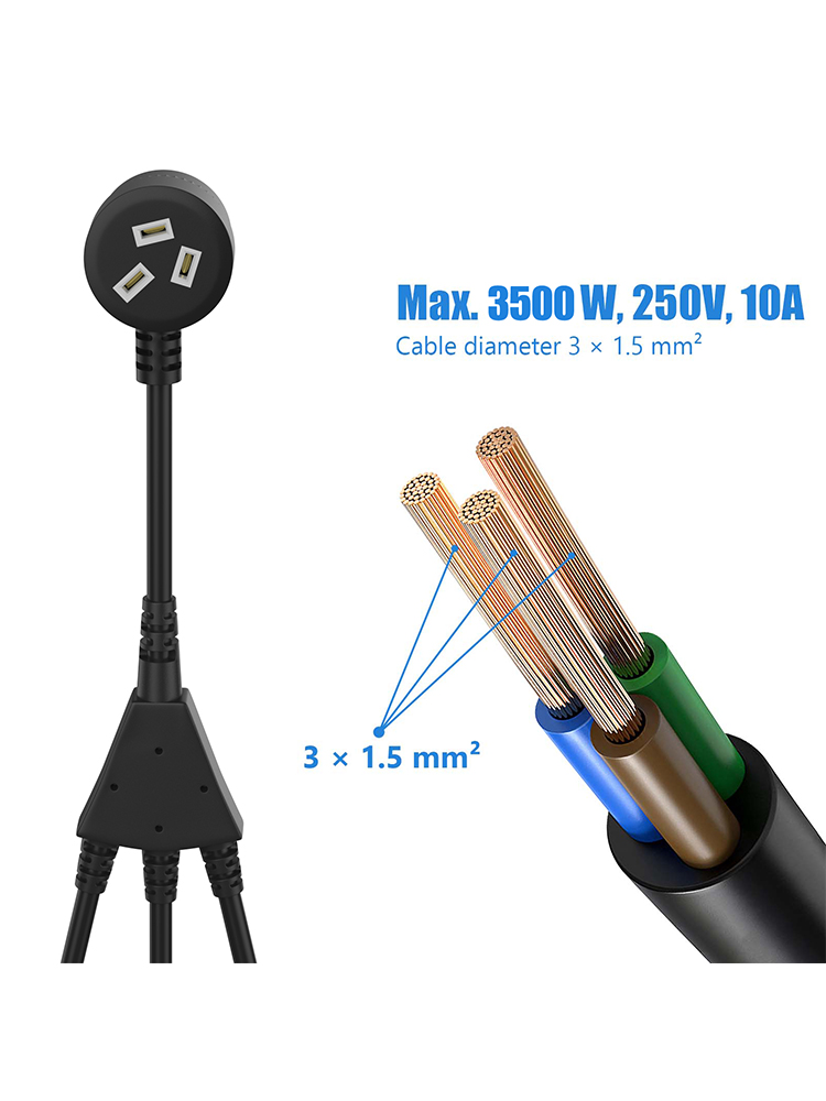 Australian standard Extension  - Outdoor Camping Extension Cord 评论和价格