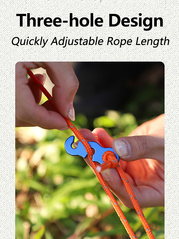 5/10pcs Adjustable Tent Rope B - Outdoor Camping Extension Cord 评论和价格