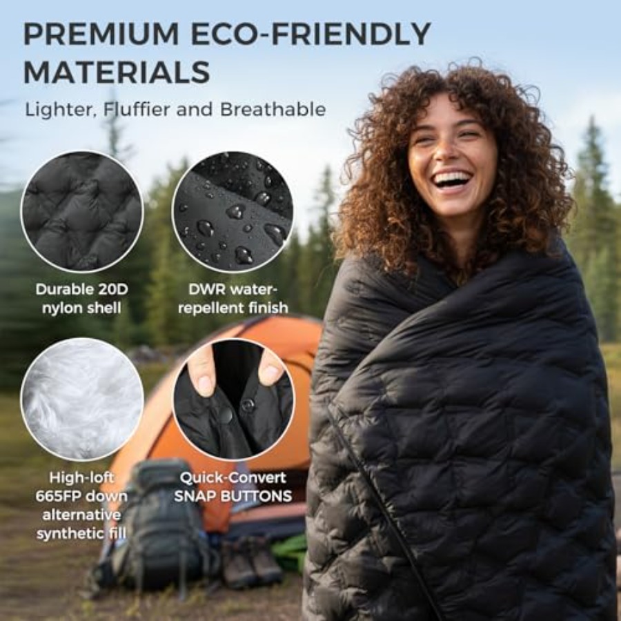 Wearable Sleeping Bag, Recycle - Outdoor Camping Sleeping Bag 评论和价格