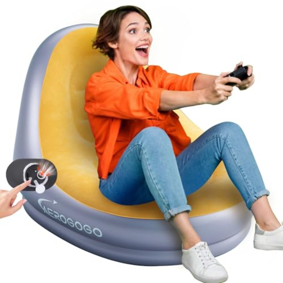 Inflatable Chair with Built-in - Outdoor Camping High Chair 评论和价格