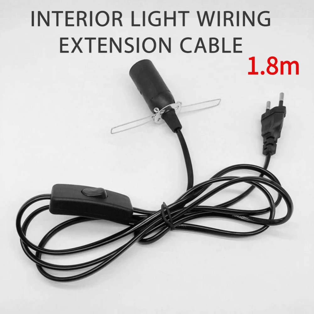 1.8m Power Cord Cable with ON  - Outdoor Camping Extension Cord 评论和价格