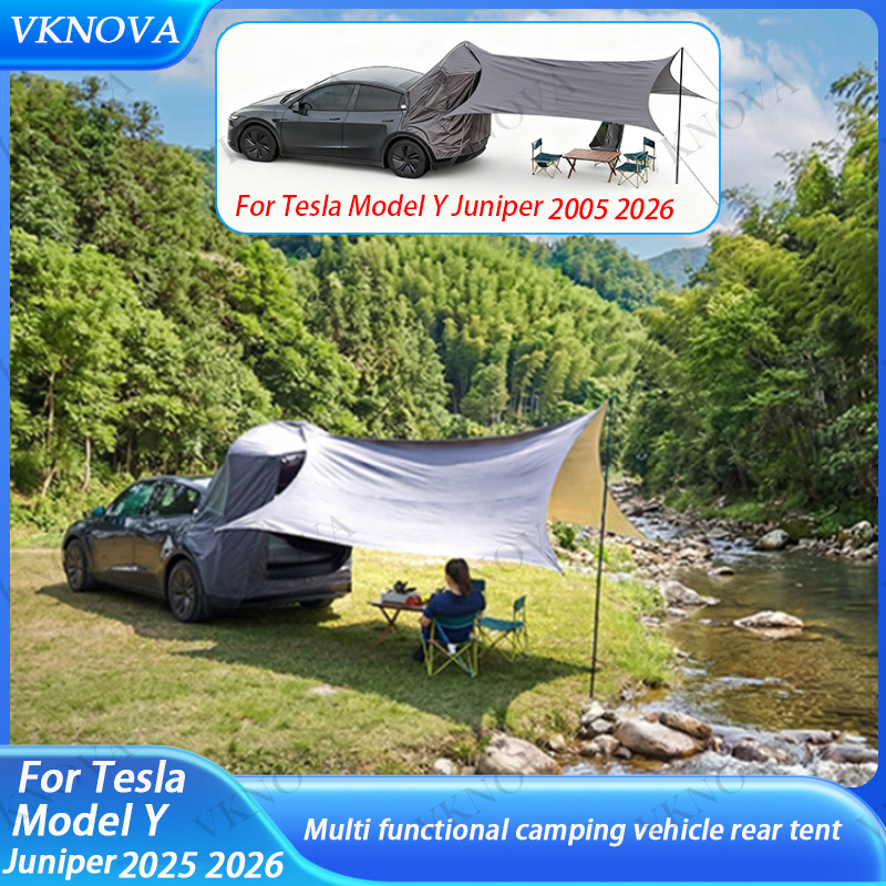 For Tesla Model Y Camping Car  - Outdoor Camping Car Tail Tent 评论和价格