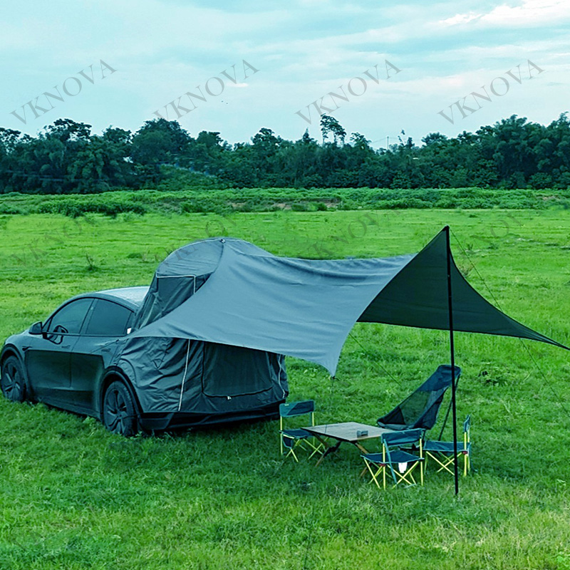 For Tesla Model Y Camping Car  - Outdoor Camping Car Tail Tent 评论和价格