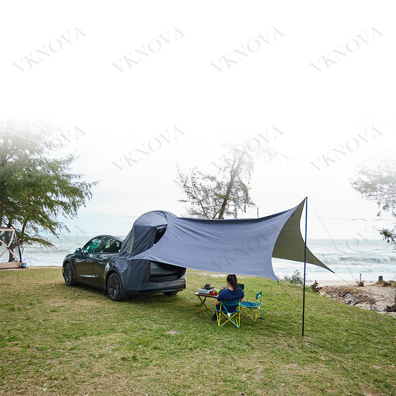 For Tesla Model Y Camping Car  - Outdoor Camping Car Tail Tent 评论和价格