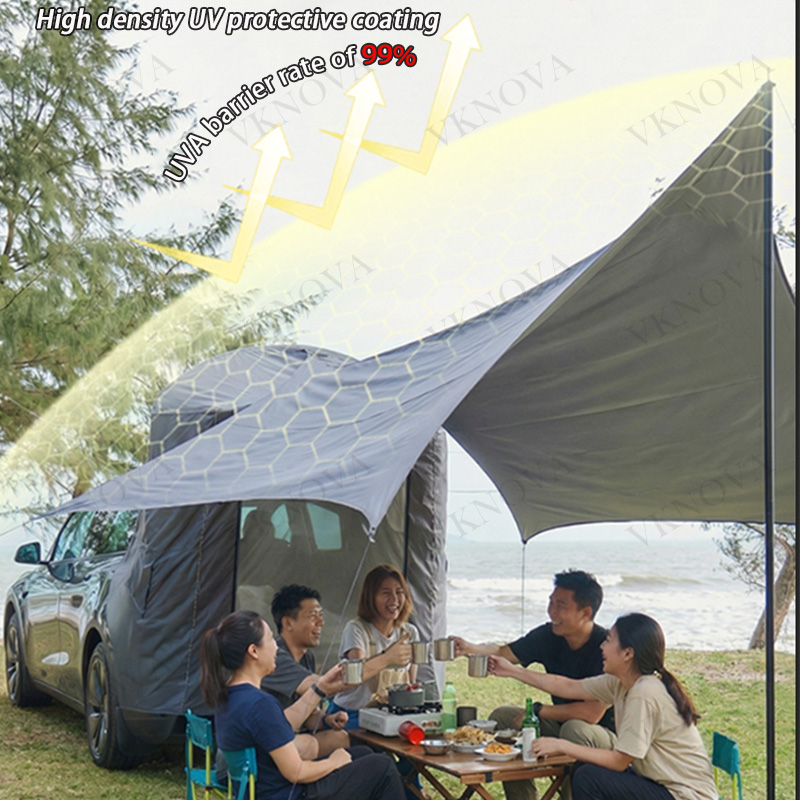 For Tesla Model Y Camping Car  - Outdoor Camping Car Tail Tent 评论和价格