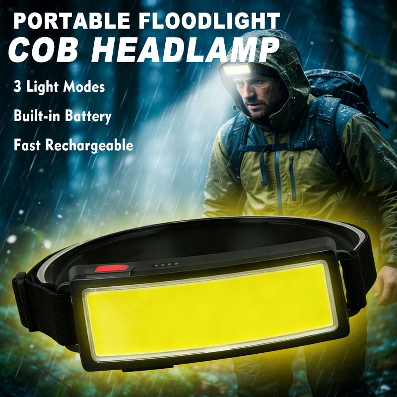 Powerful COB LED Headlamp 4 Li - Headlamp 评论和价格