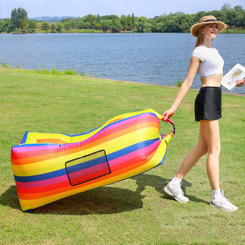 Outdoor Camping Inflatable Sof - Outdoor Camping Sleeping Bag 评论和价格