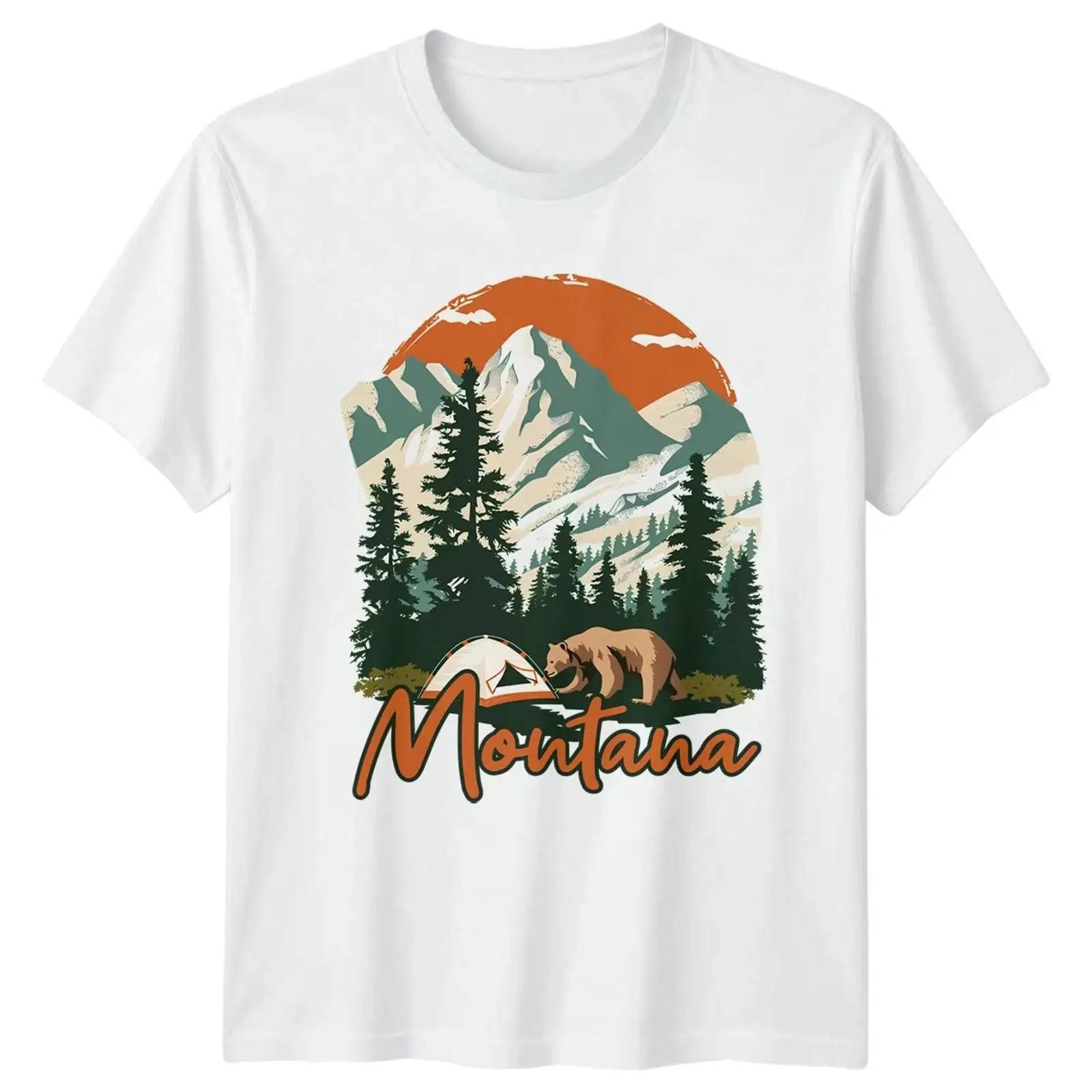 Montana Bär Camping T Shirt Ou - Outdoor Und Camping 评论和价格