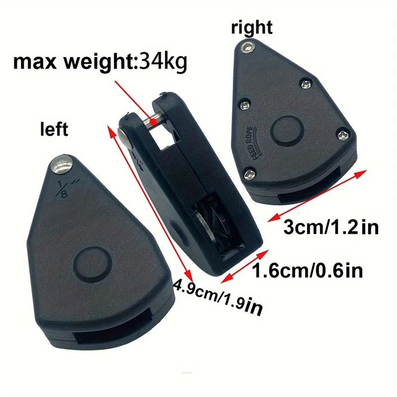 Rope Tensioner Pulley Adjuster - Outdoor Camping Guy 评论和价格