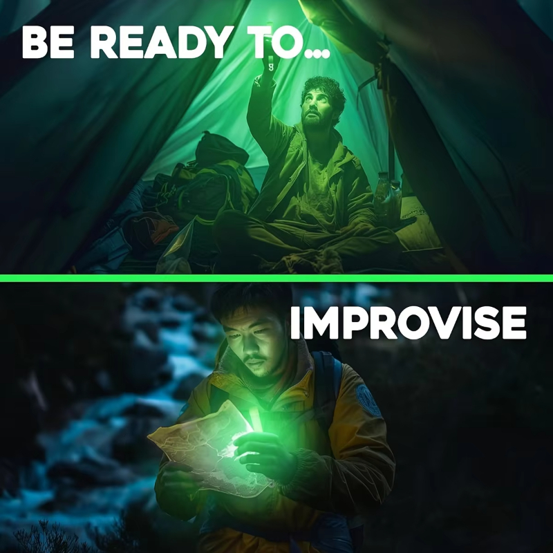 6-12PCS LED Glow Stick with Ho - Glow Sticks Survival 评论和价格