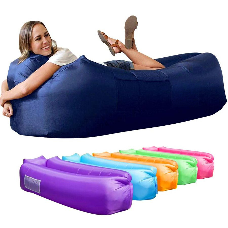Inflatable Couch Air Lounger C - Outdoor Camping Movies 评论和价格