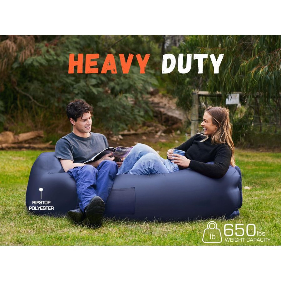 Inflatable Couch Air Lounger C - Outdoor Camping Movies 评论和价格