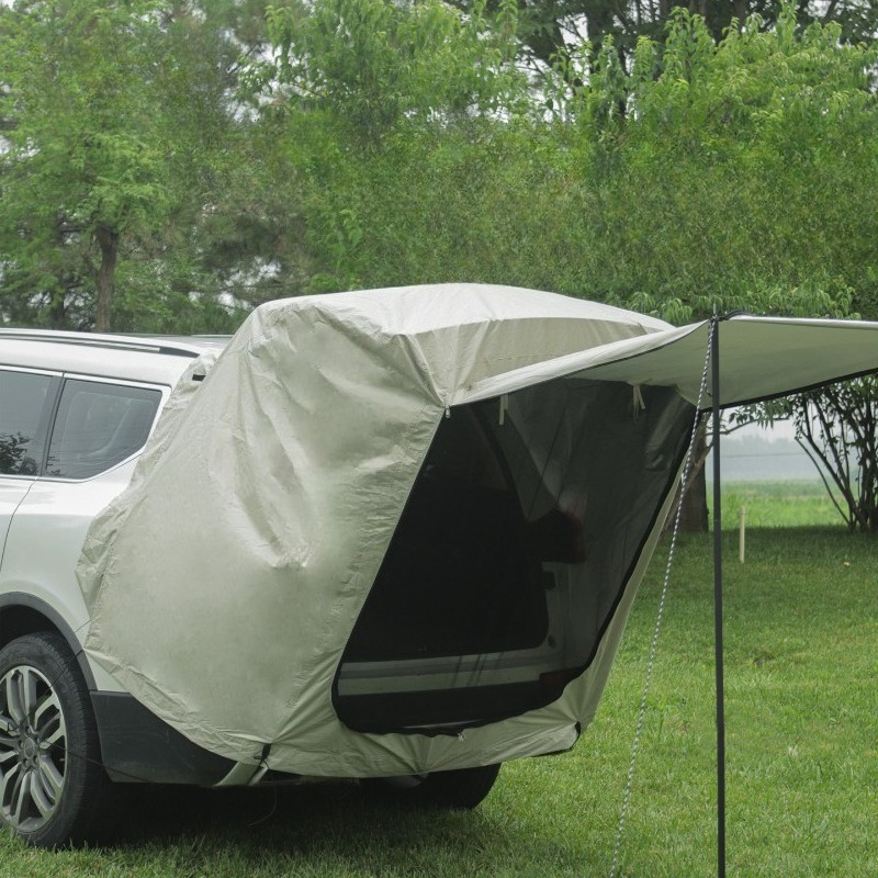 Folding rear tent, outdoor cam - Outdoor Camping Car Tail Tent 评论和价格
