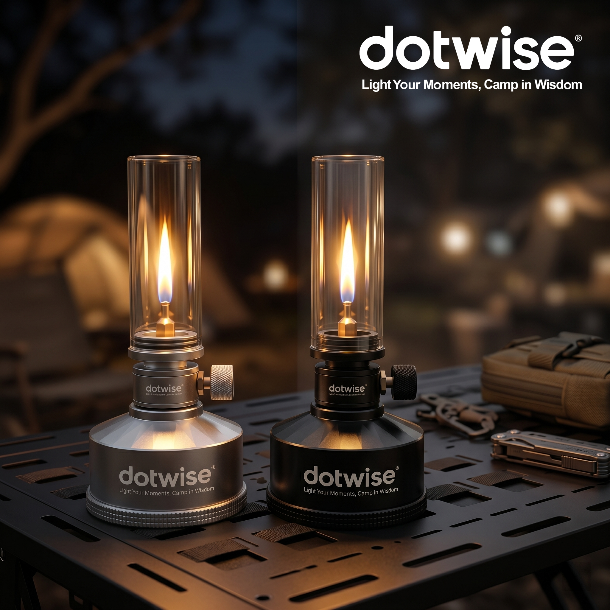 DOTWISE Outdoor Gas Light Set  - Outdoor Camping Glamping Share 评论和价格