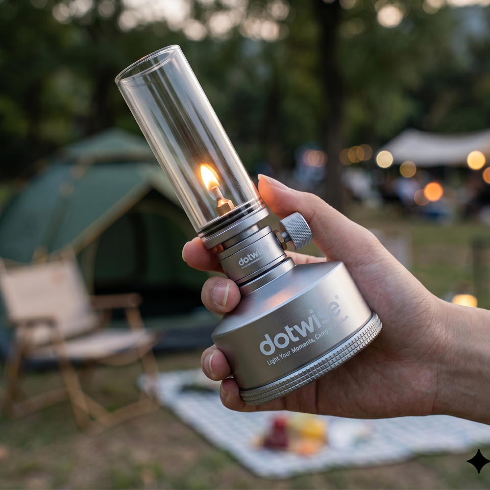 DOTWISE Outdoor Gas Light Set  - Outdoor Camping Glamping Share 评论和价格