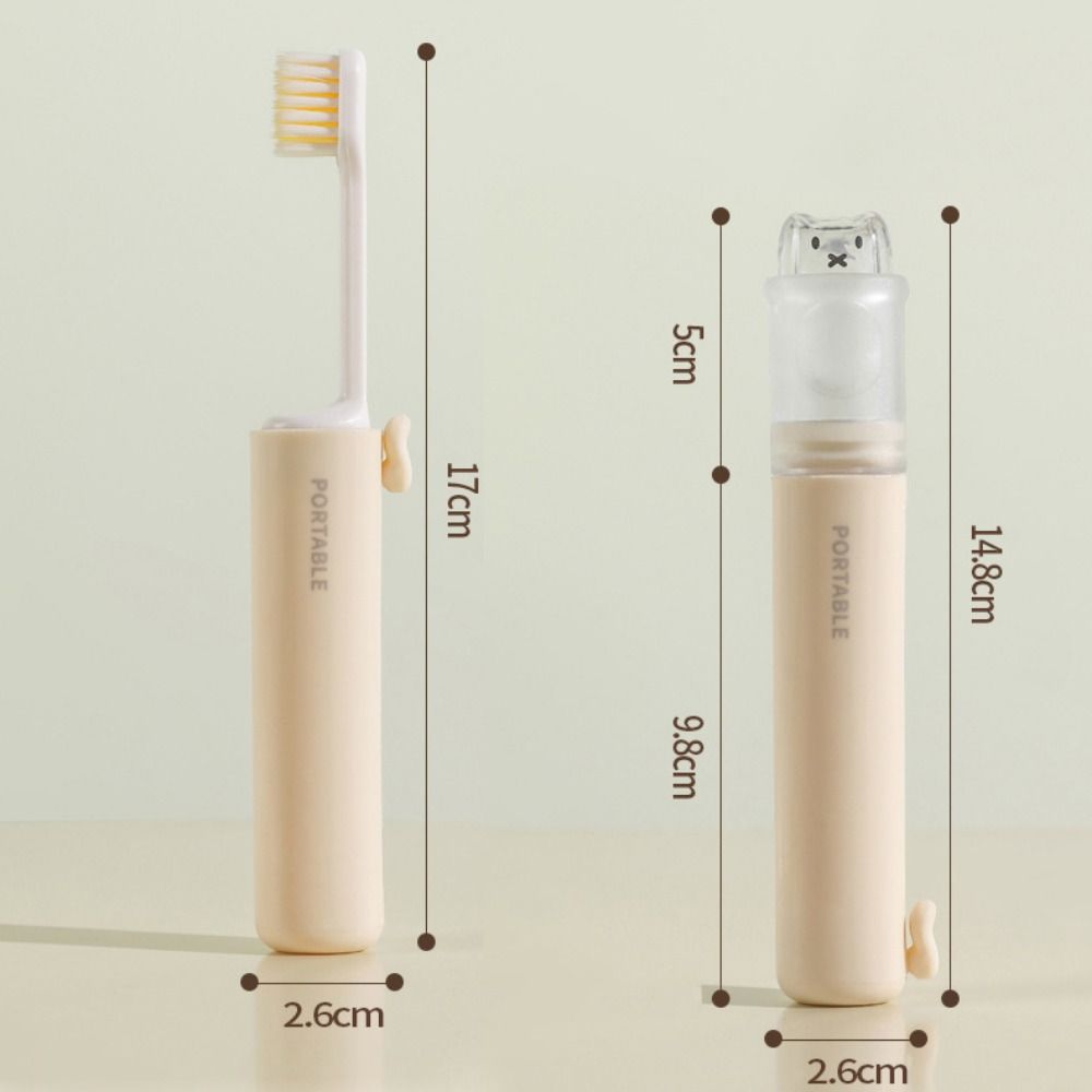Creative 2-IN-1 Travel Toothbr - Travel Outdoor Camping Youtube 评论和价格