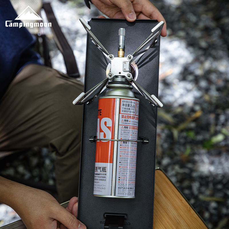 CAMPINGMOON GT-3 Black Portabl - Outdoor Camping Gas Stove 评论和价格