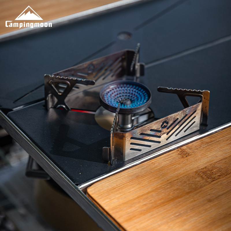 CAMPINGMOON GT-3 Black Portabl - Outdoor Camping Gas Stove 评论和价格