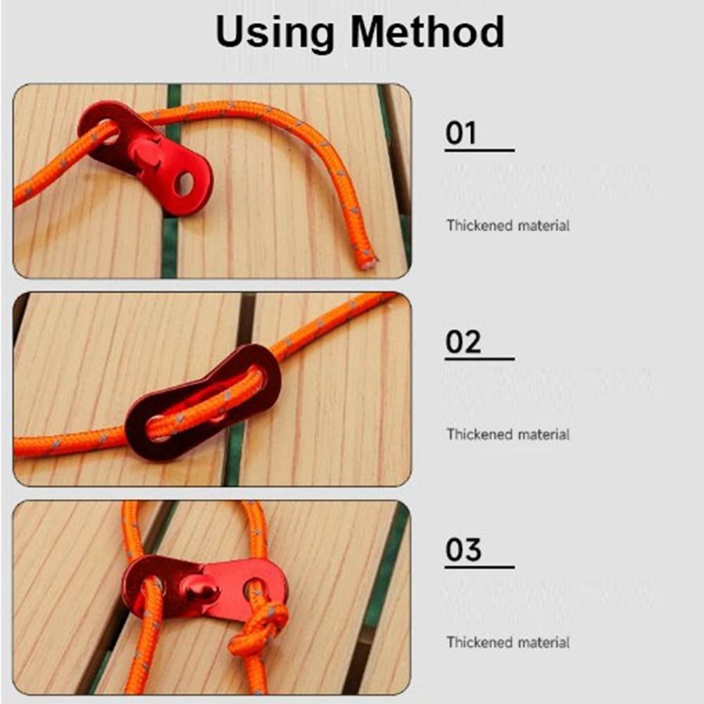 4mm Outdoor Tent Guyline Ropes - Outdoor Camping Guy 评论和价格
