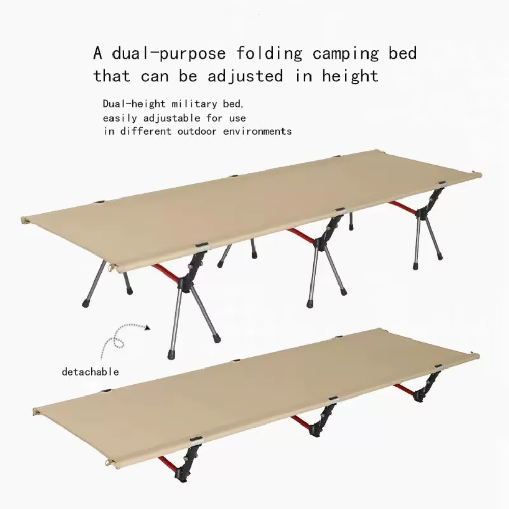 Folding Camping Cot with Stora - Outdoor Camping Sleeping Bag 评论和价格