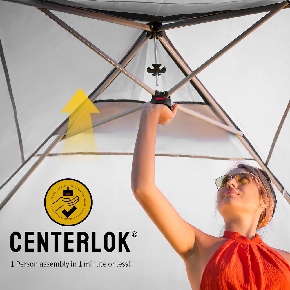 10x10 Pop Up Canopy with 1 Sid - Outdoor Camping Gazebo 评论和价格