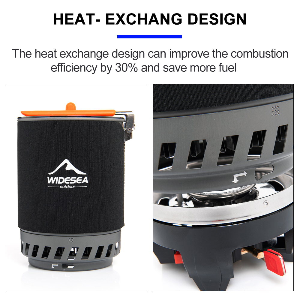 Widesea Camping Cooking System - Outdoor Camping Gas Stove 评论和价格