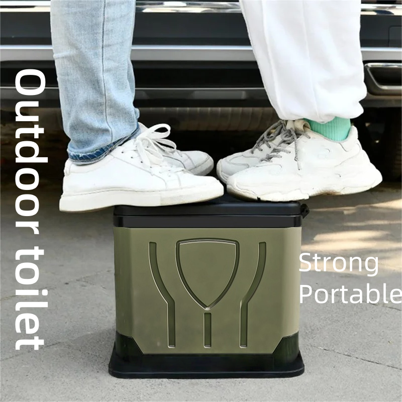 Portable Outdoor Toilets Doubl - Outdoor Camping Toilet 评论和价格