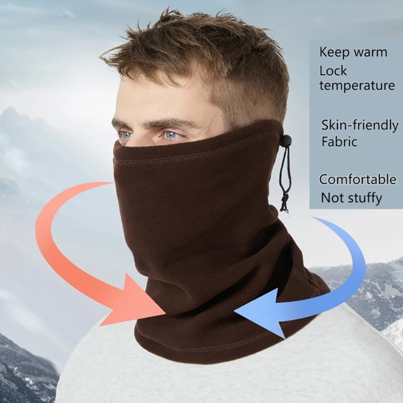 Winter Neck Warmer Gaiter Scar - Outdoor Camping In Winter 评论和价格
