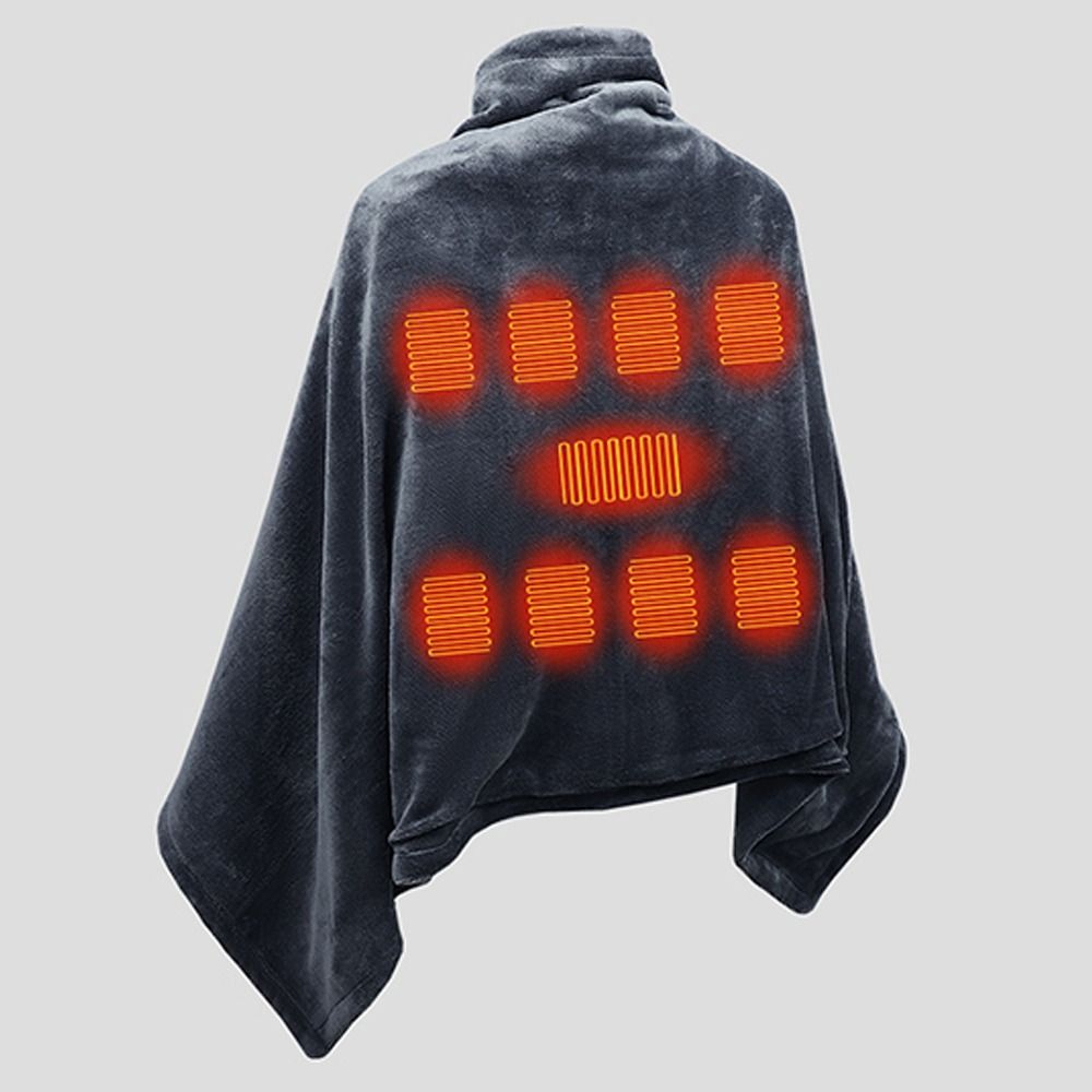 Fashion Wearable USB Electric  - Outdoor Camping Heated Blanket 评论和价格