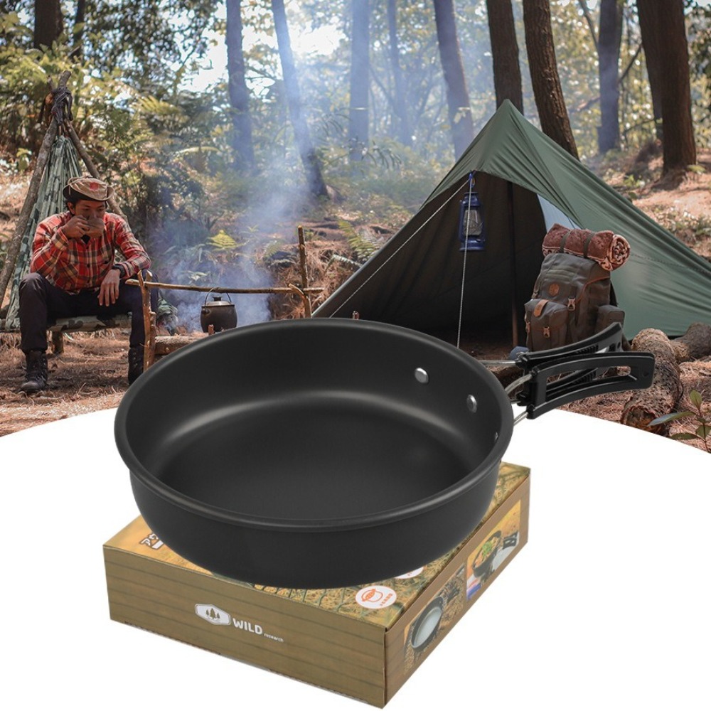 Non-stick Camping Frying Pan w - Outdoor Camping Glamping Share 评论和价格