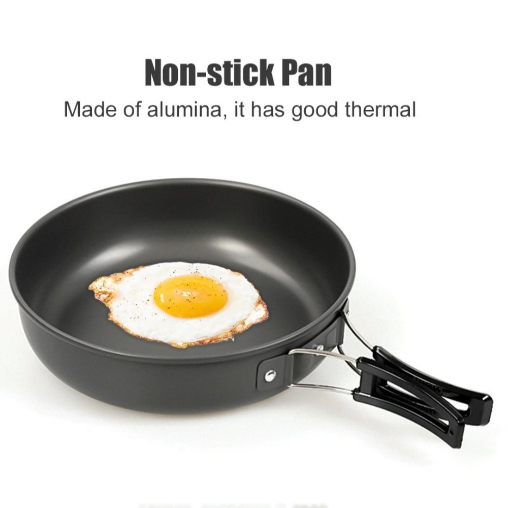 Non-stick Camping Frying Pan w - Outdoor Camping Glamping Share 评论和价格