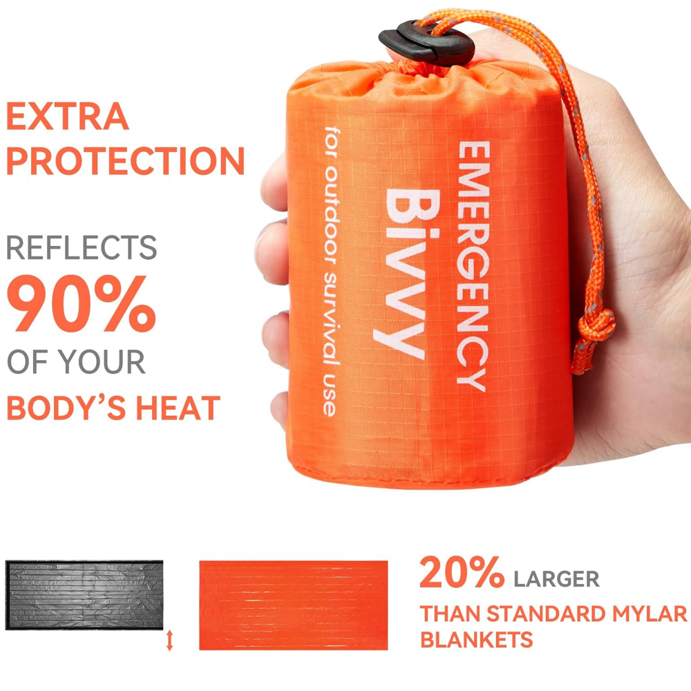 Emergency Sleeping Bag Surviva - Bivvy Bag Emergency 评论和价格